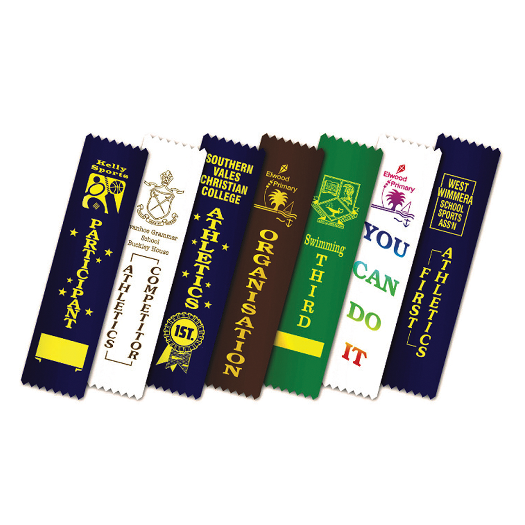 Custom Australian Made Ribbons