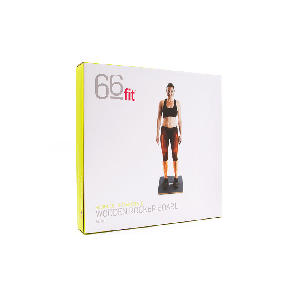 66fit Rocker Board - PVC Surface - 50cm