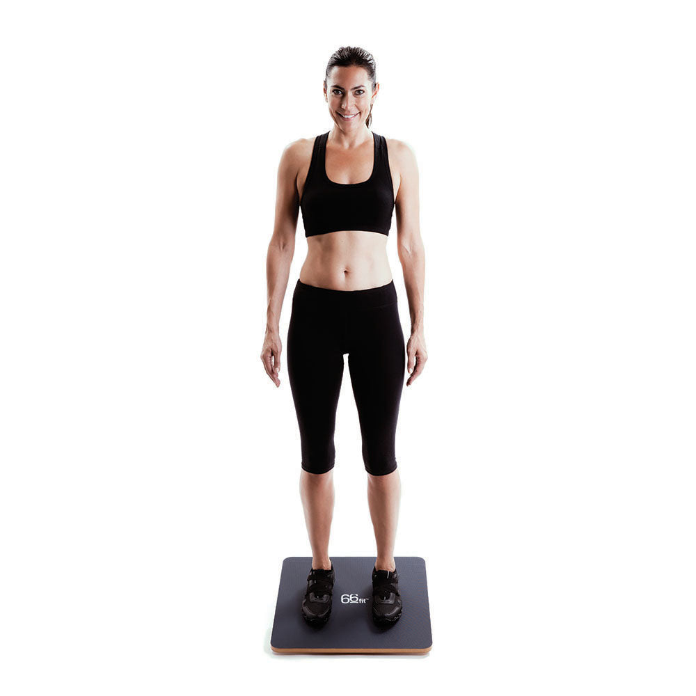66fit Rocker Board - PVC Surface - 50cm