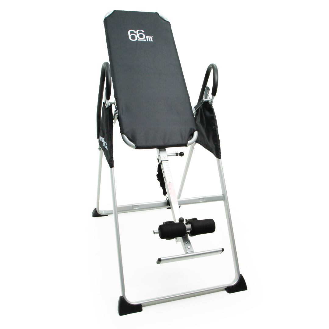 Inversion table with '6G Fit' branding on a white background