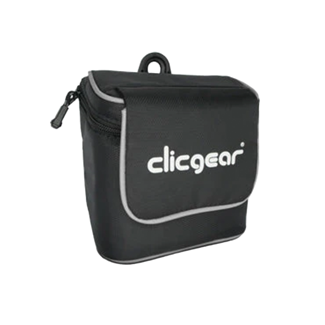 Black Clicgear bag on a white background