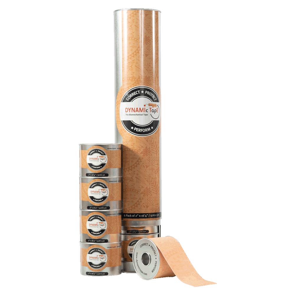 Dynamic Tape Plain Drum of 6 - 5cm x 5m