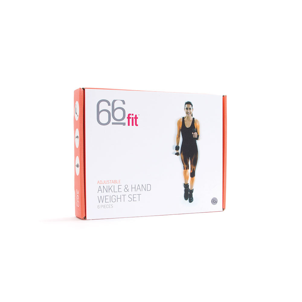 66fit Ankle, Wrist And Dumbbells Cuff Weight Set - 4kg