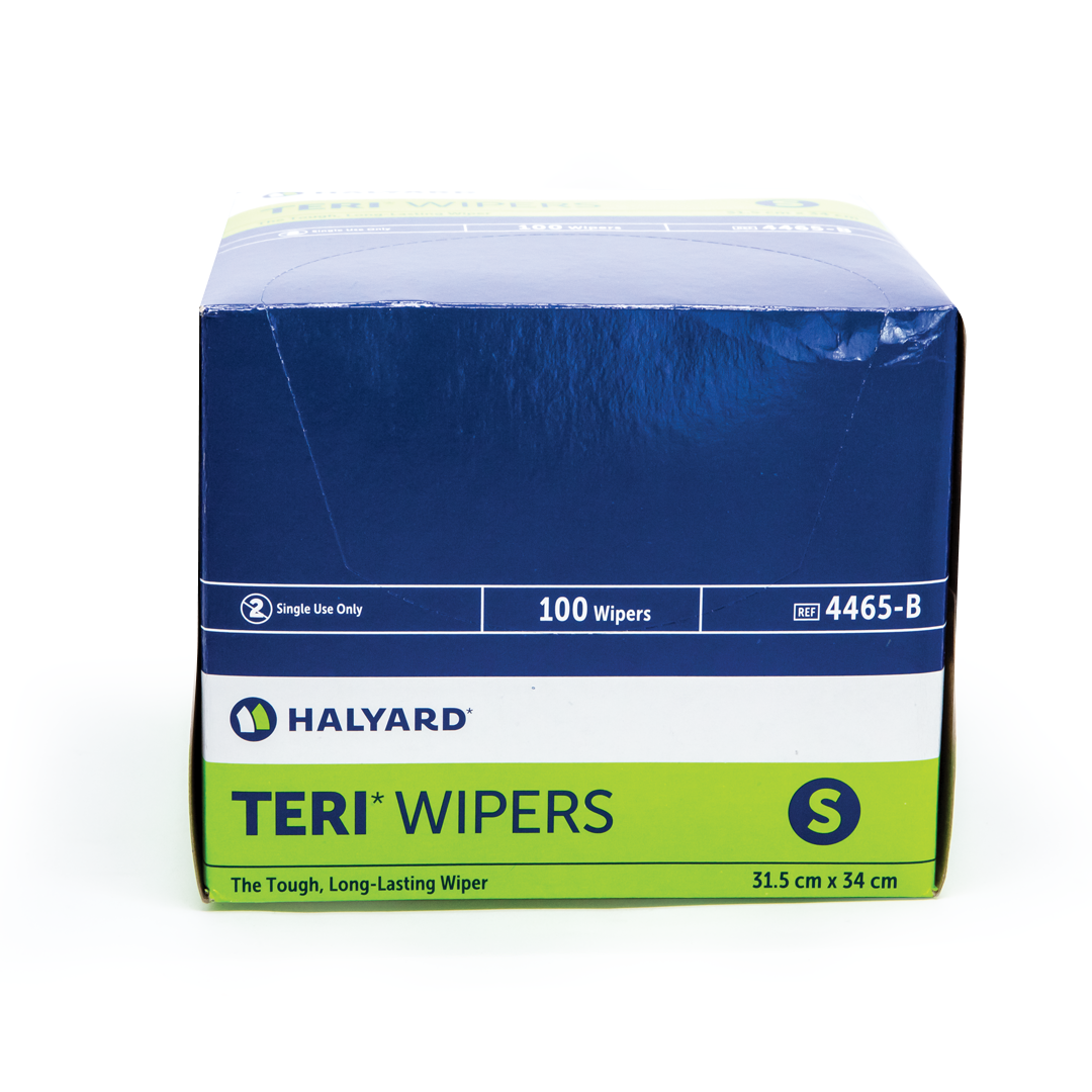 Teri Wipers- 32.5cm x 32cm - Pack 100 Wipes