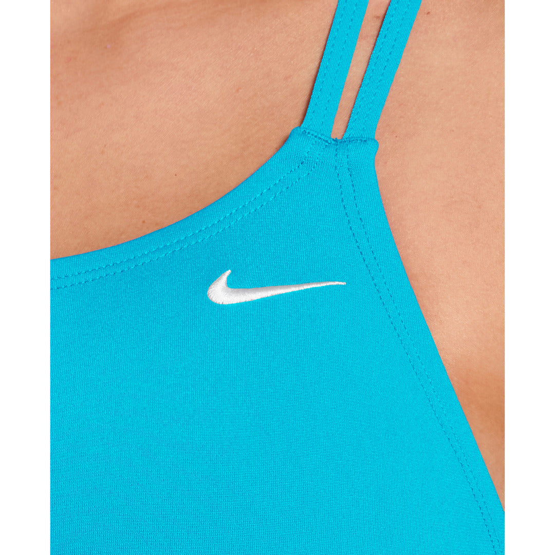 Nike Swim Women's Competition Spiderback One-Piece Swimsuit - Energy