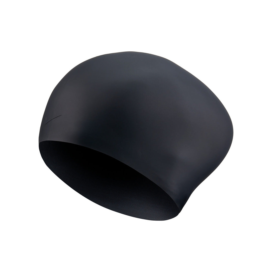 Nike Swim Long Hair Silicone Swim Cap - Black
