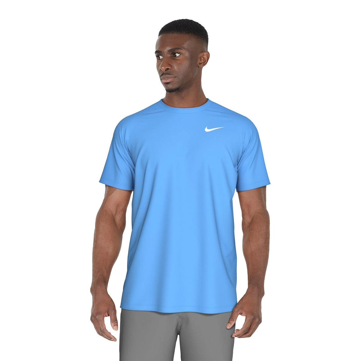 Nike Swim Men's Essential Short Sleeve Hydroguard Top