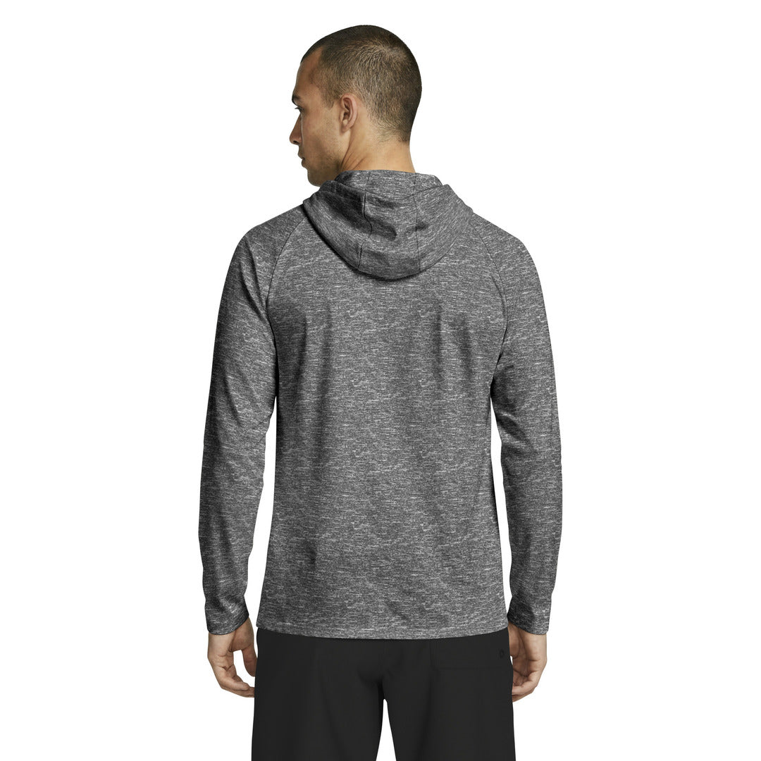 Nike Swim Men's Hooded Long Sleeve Hydroguard Top - Black