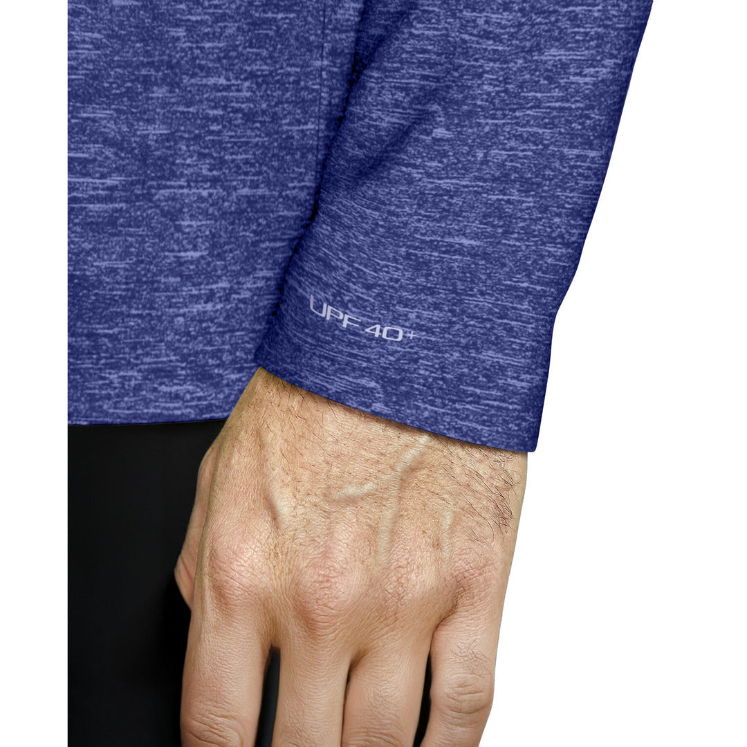 Nike Swim Men's Hooded Long Sleeve Hydroguard Top - Midnight Navy
