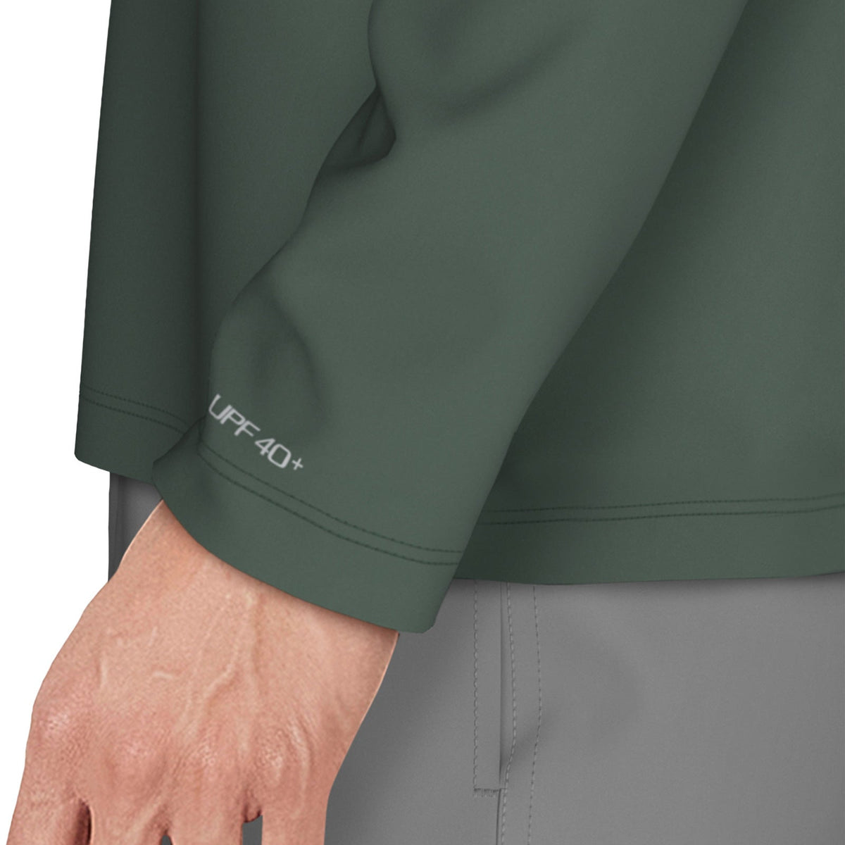 Nike Swim Men's Gothic Letter Long Sleeve Hydroguard Top
