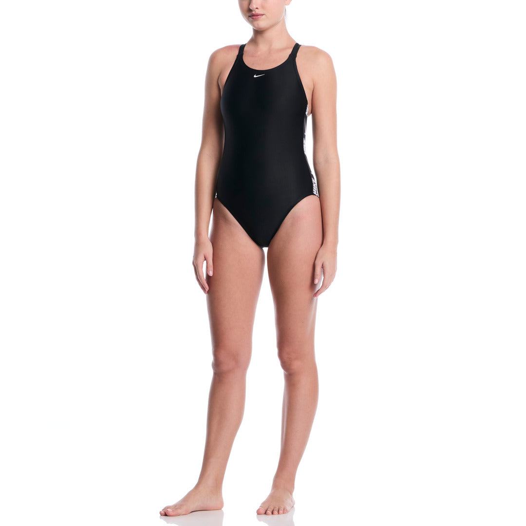 Nike Swim Women's Fastback One-Piece Swimsuit - Black