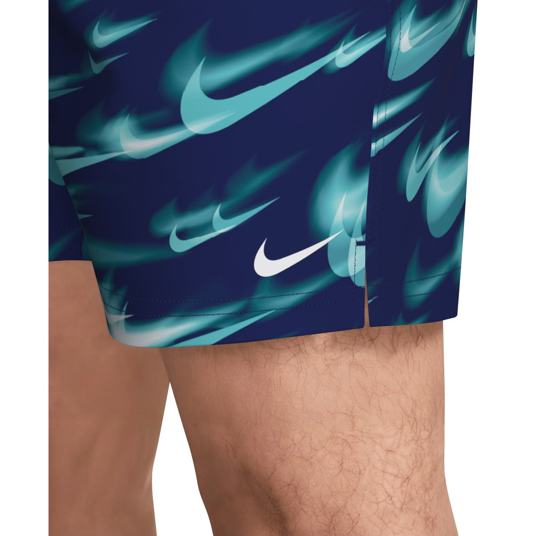 Nike Swim Men's Breaker 7" Volley Swim Shorts (NESSG550) - Blue
