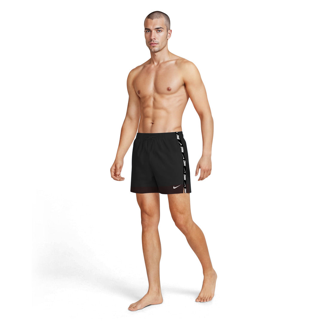 Nike Swim Men's Breaker 5" Volley Swim Shorts (NESSG555) - Black