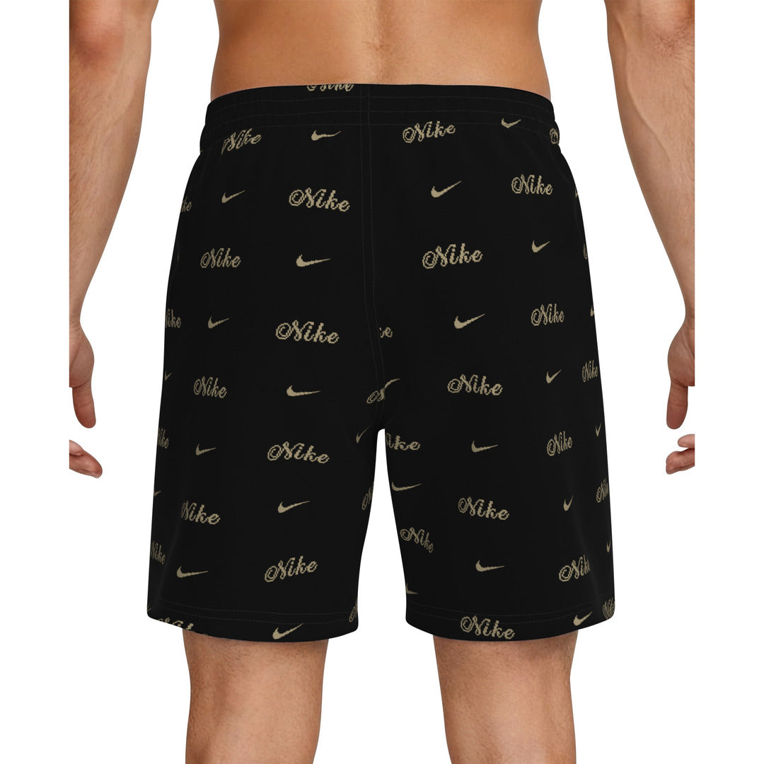 Nike Swim Men's 7" Volley Swim Shorts (NESSG559) - Black