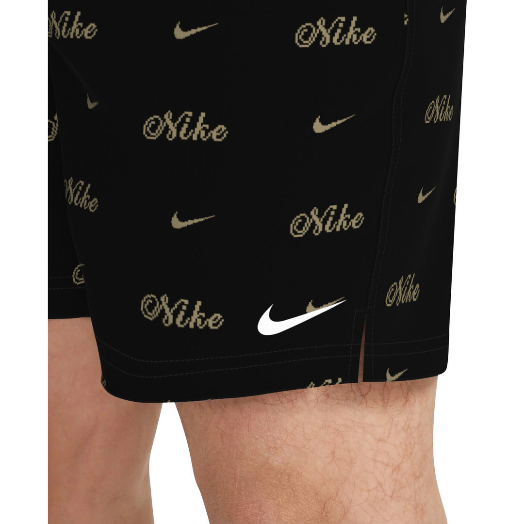 Nike Swim Men's 7" Volley Swim Shorts (NESSG559) - Black