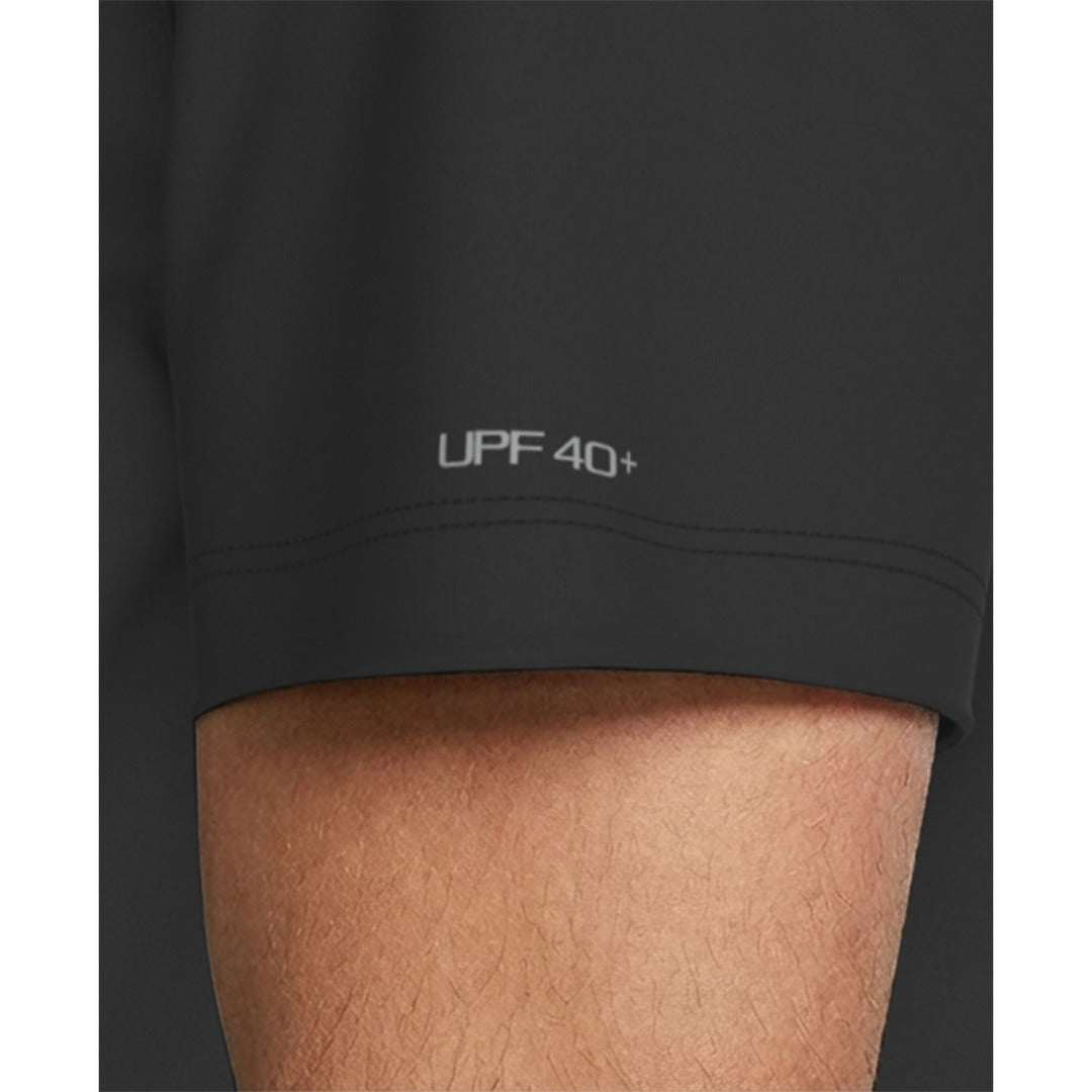 Nike Swim Men's Short Sleeve Hydroguard Top (NESSG564) - Black