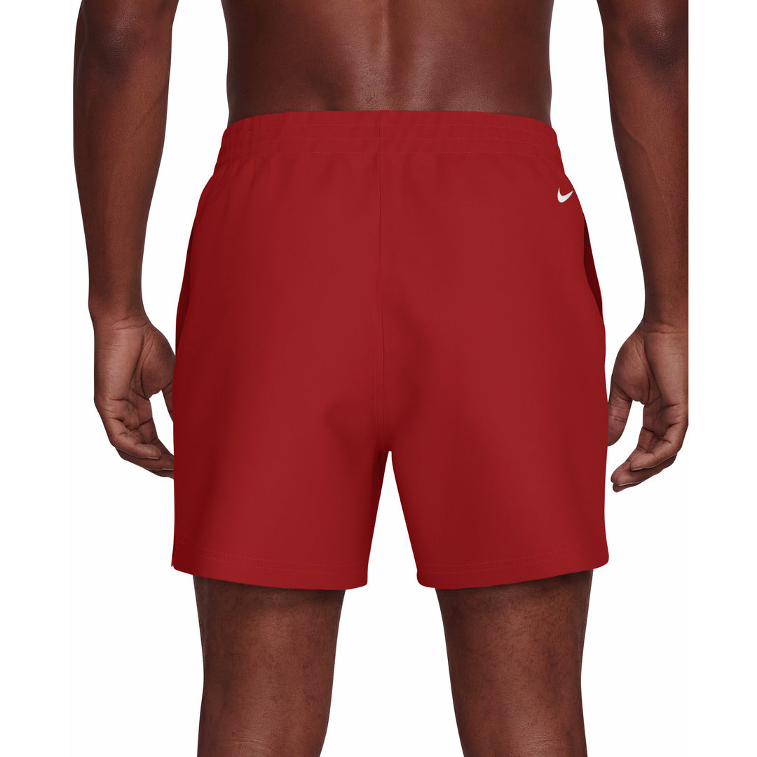 Nike Swim Men's Breaker 5" Volley Swim Shorts (NESSG574) - Red