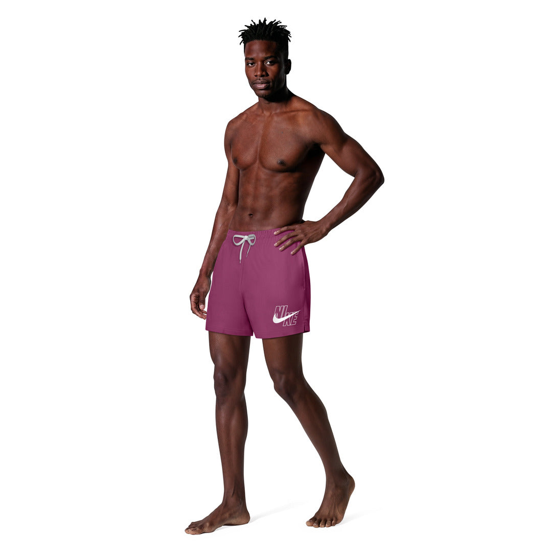Nike Swim Men's Breaker 5" Volley Swim Shorts (NESSG574) - Desert Pink