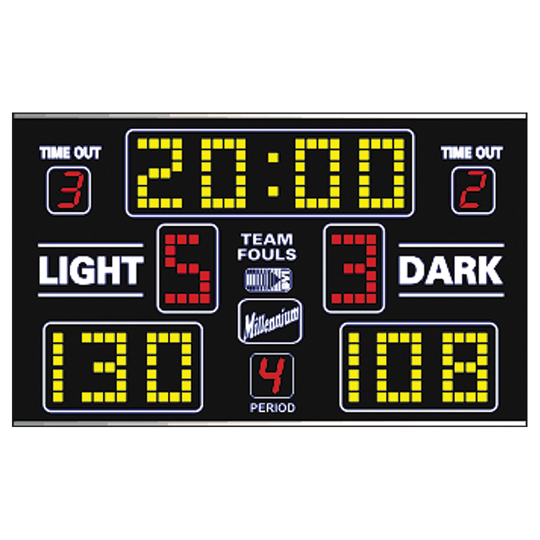 Scoreboard Basketball Millenium