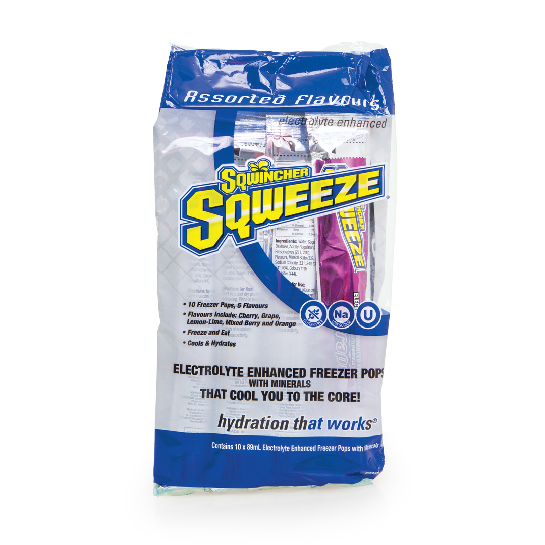 Sqwincher Squeeze Pops 89ml - Pack of 10