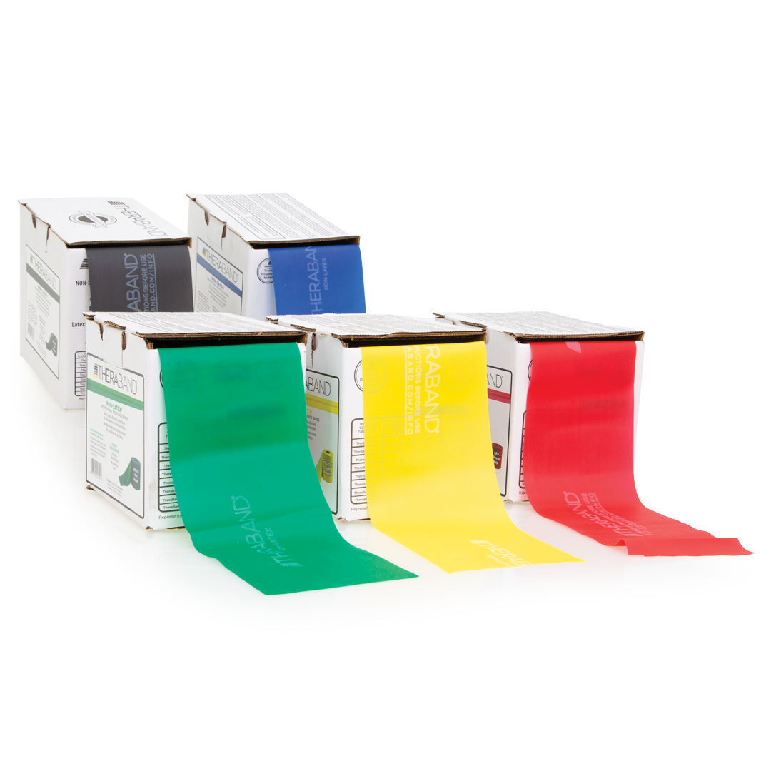 TheraBand Non-Latex Exercise/Resistance Bands - 25 Yard/22.6 Metre Roll
