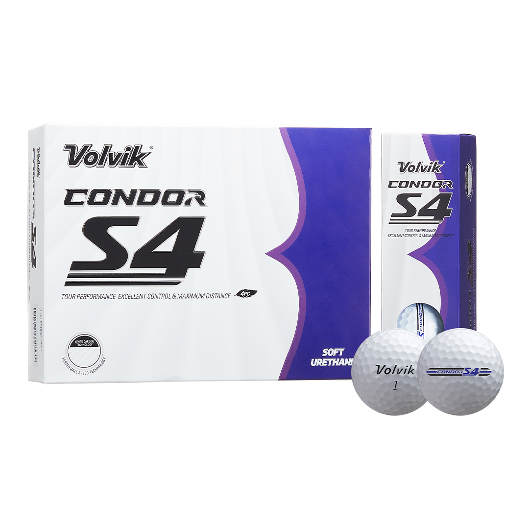 Volvik Condor S4 Golf Ball - 1 Dozen