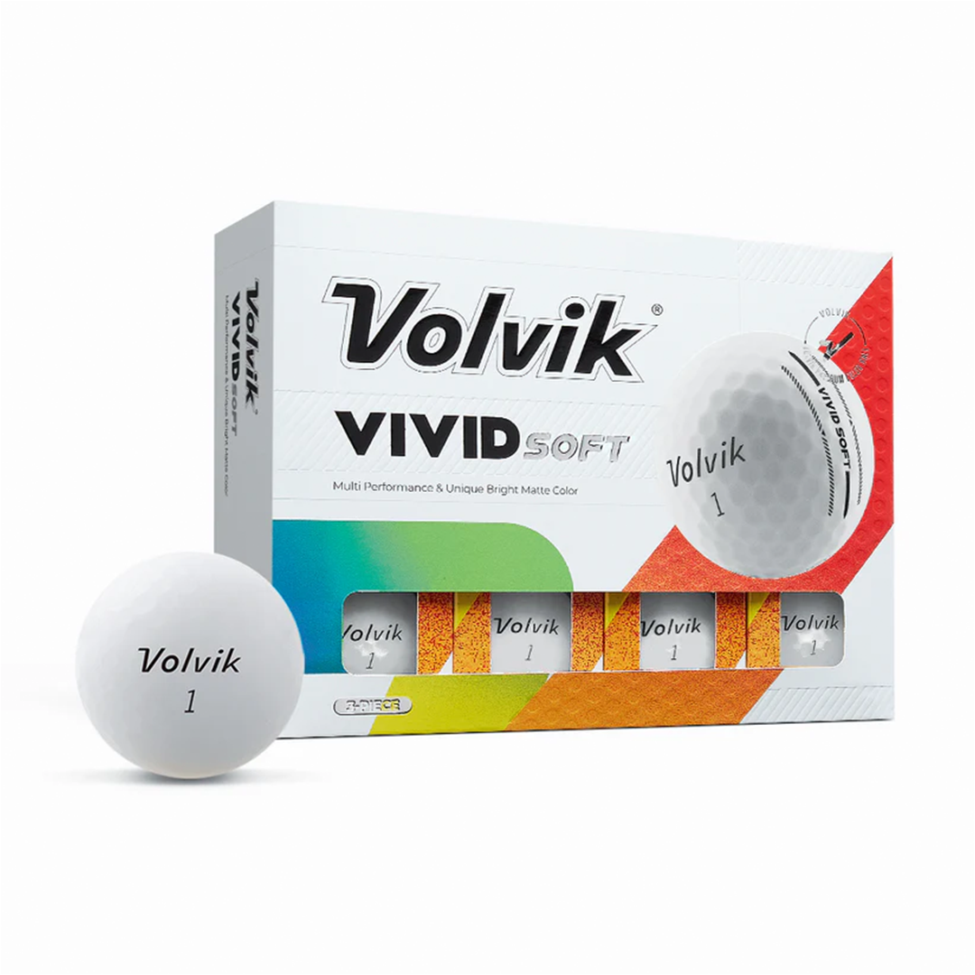 Volvik Vivid Soft Golf Ball - 1 Dozen