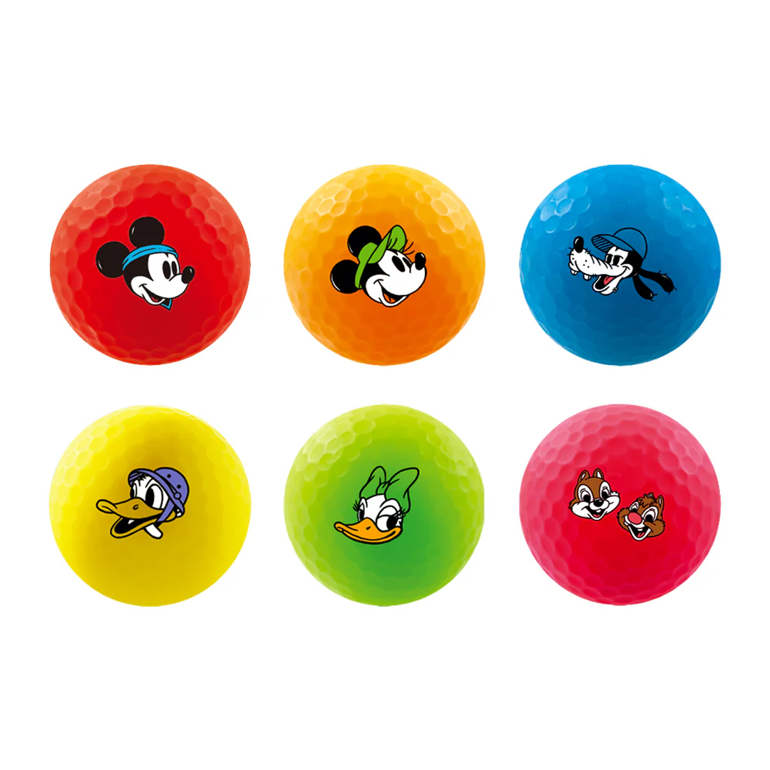 Volvik Mickey & Friends Golf Balls - 6 Pack