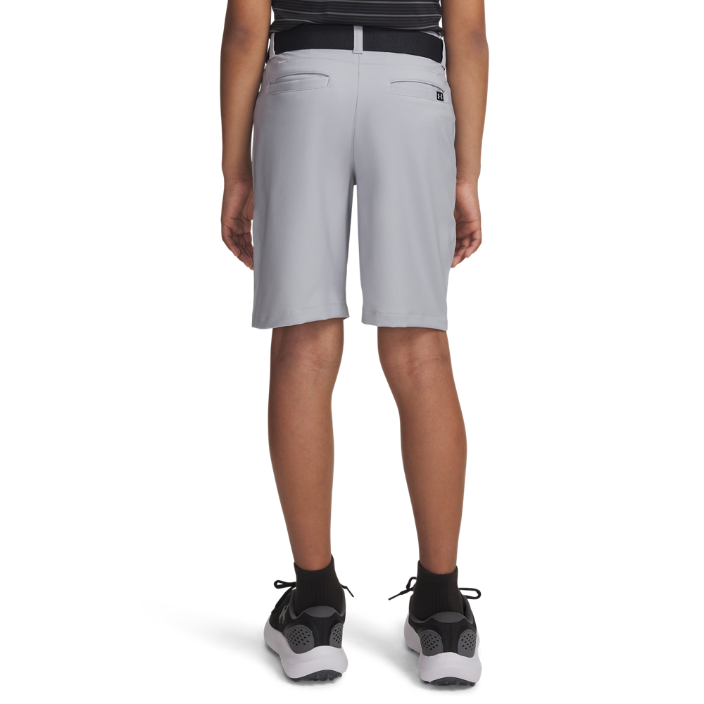 Under Armour Boys’ Matchplay Shorts - Grey - back view