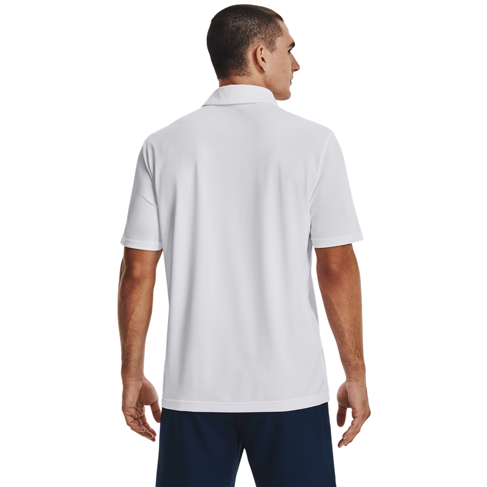 Under Armour Team Tech Polo - White - back view
