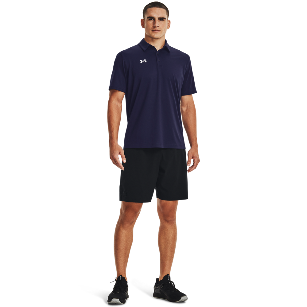 Under Armour Team Tech Polo - Midnight Navy - detail