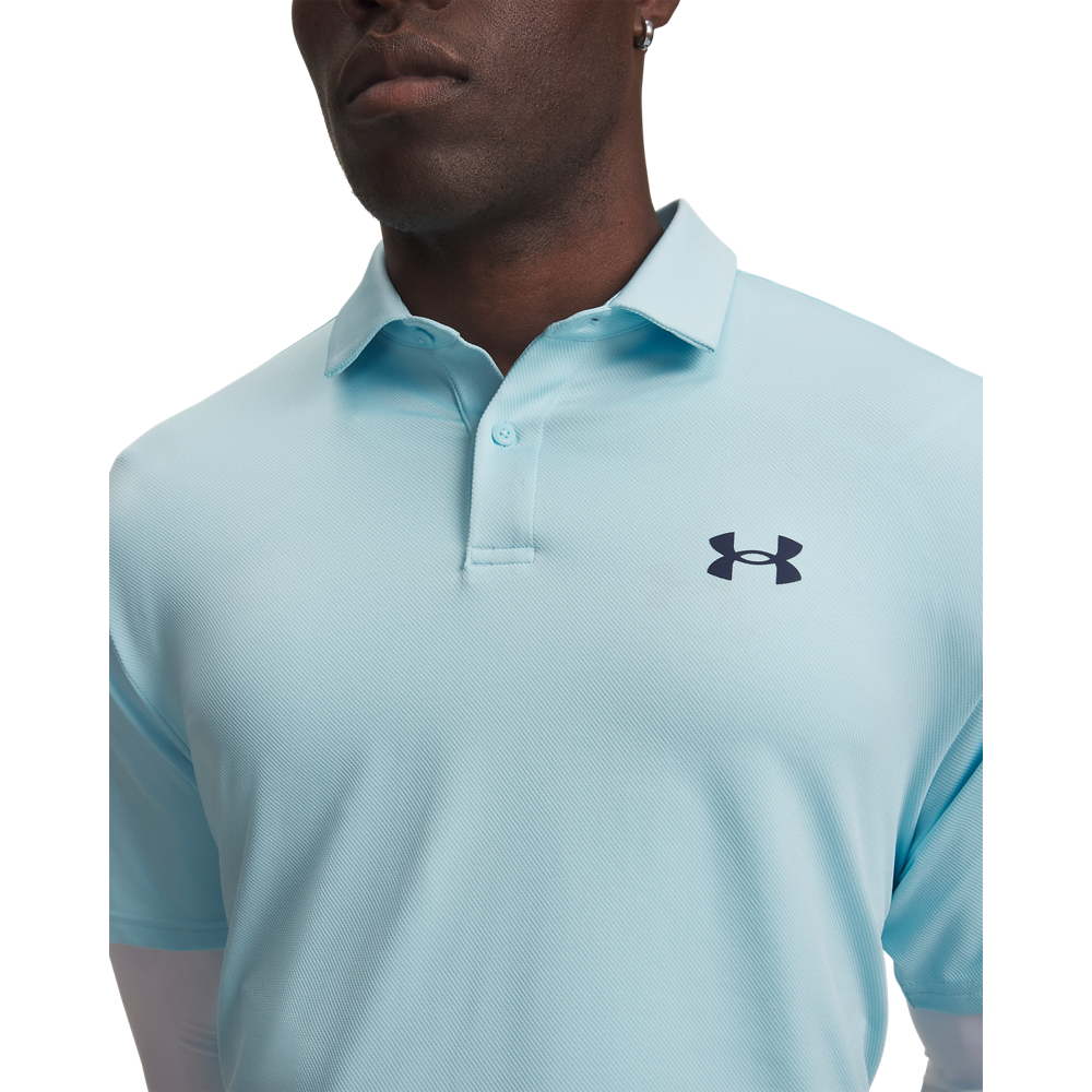 Under Armour Matchplay Polo - Opal Blue - detail