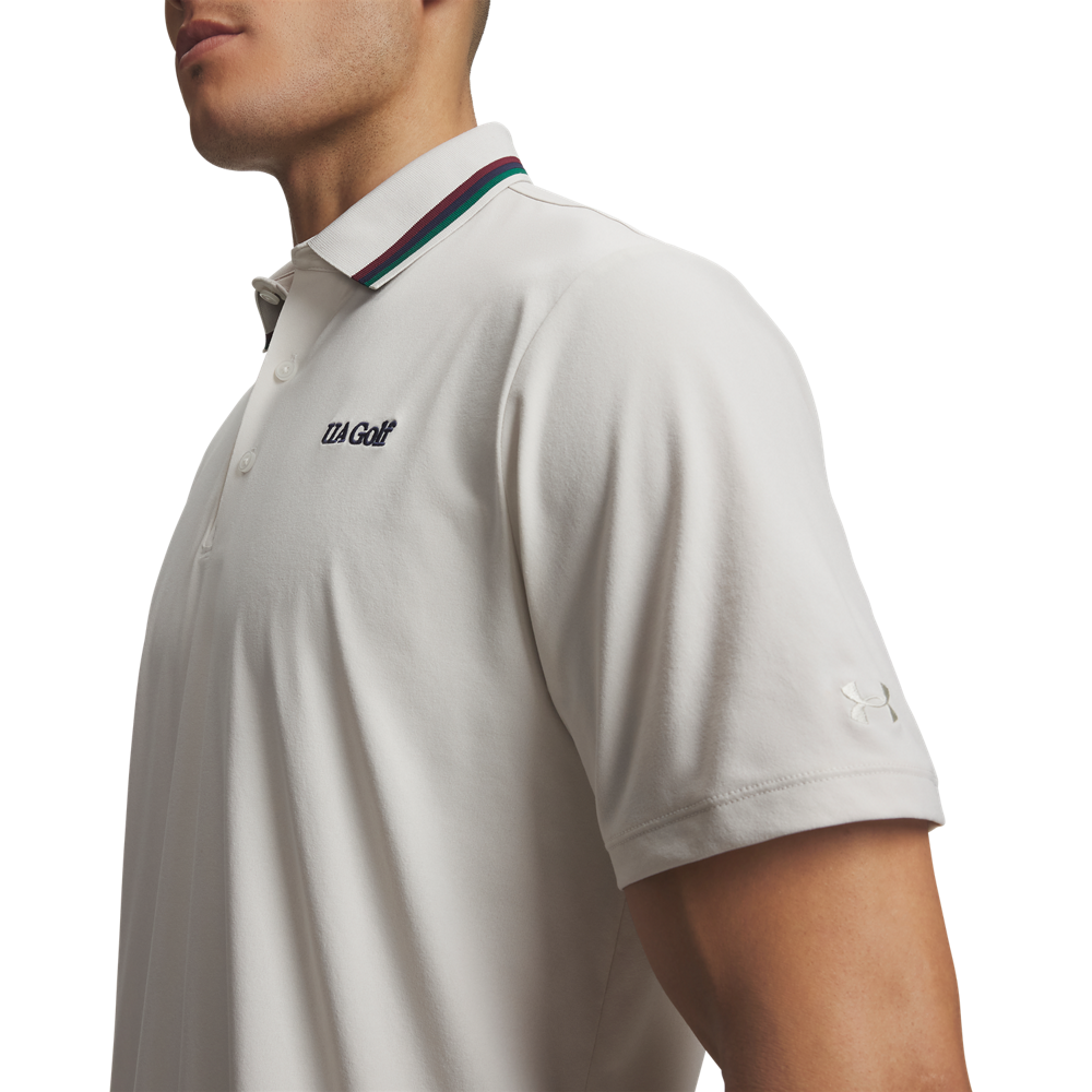 Under Armour ArmourDry AMP Polo - White - detail