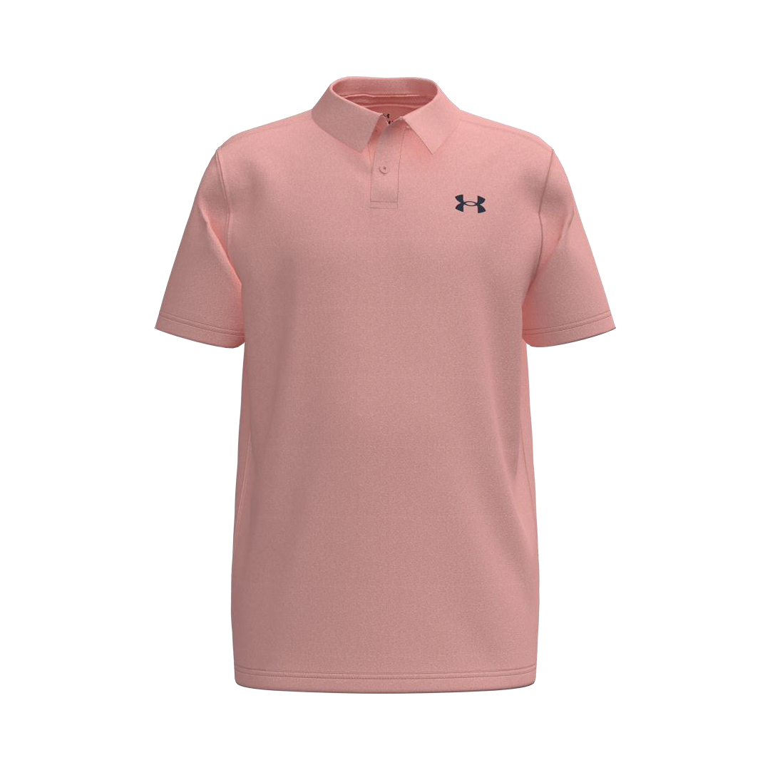 Under Armour Youth Matchplay Polo - Posh Pink (SH26-INDENT)
