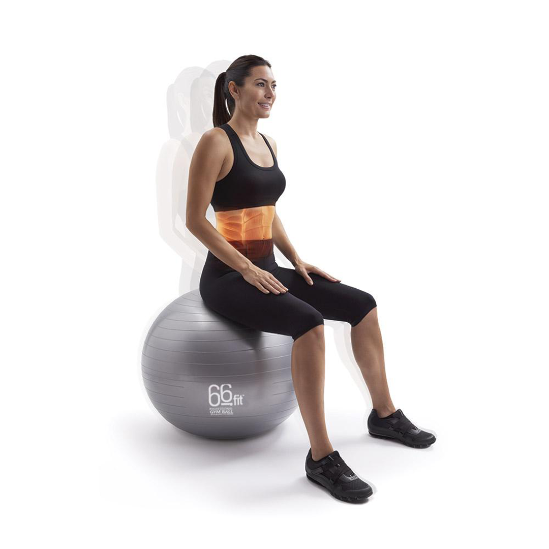 66BALL 66fit Exercise Gym Balls Action Shot4