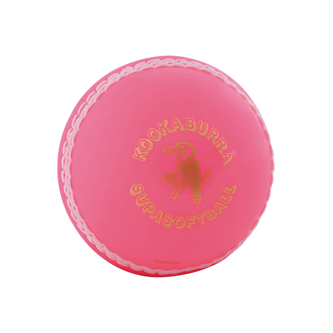 Kookaburra Super Softaball Cricket Ball Pink Main