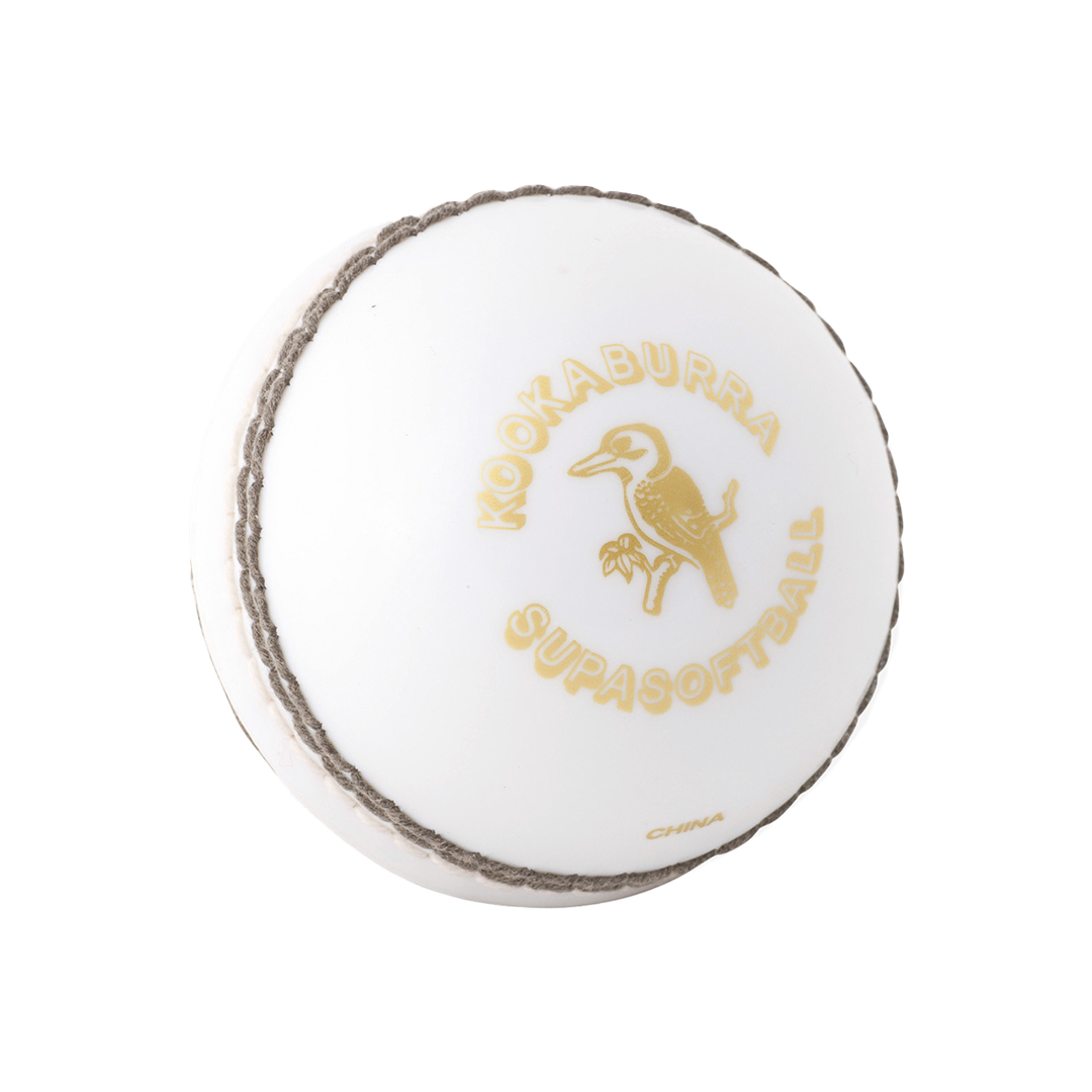 Kookaburra Super Softaball Cricket Ball White Main