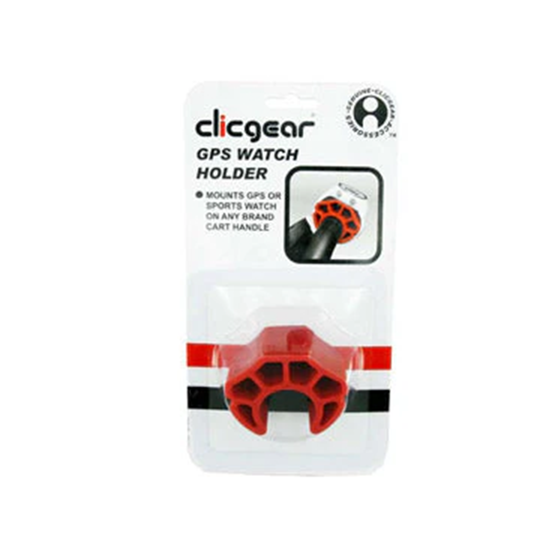 Clicgear GPS watch holder packaging on a white background