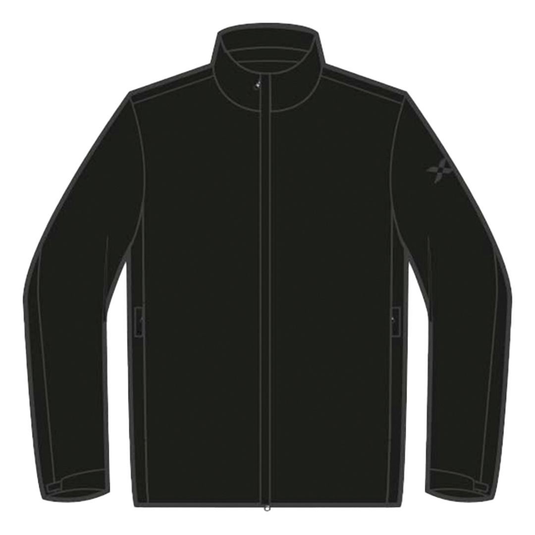 Black jacket on a white background