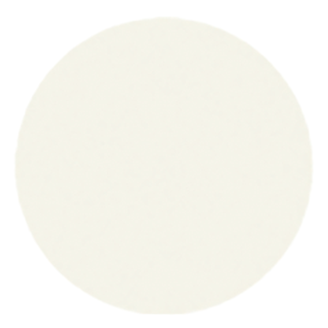 Round white object on a white background