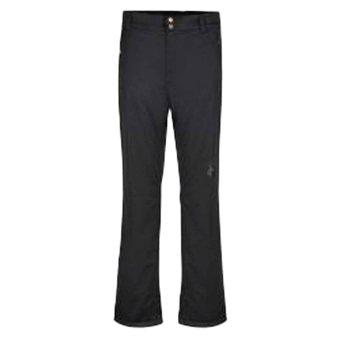 Black pants on a white background