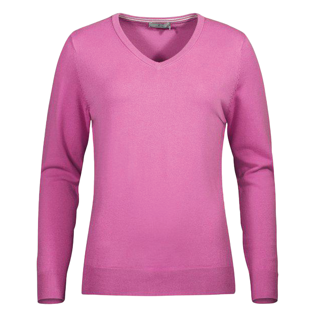 CR-2426500 Cross Womens Classic V-Neck Jumper Side2