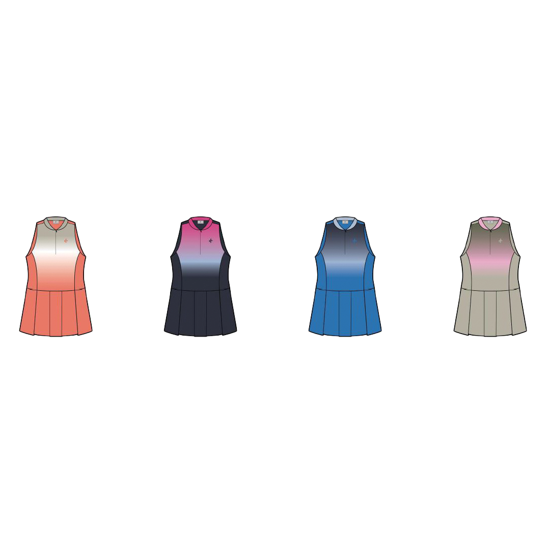 Womens Grace Dress Navy