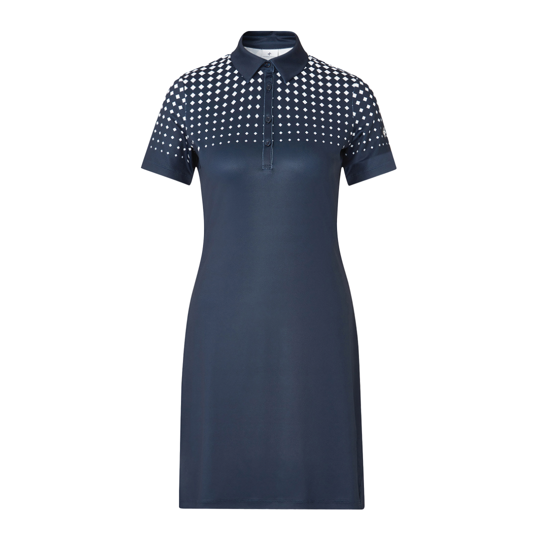 Cross Womens Fade Short Sleeve Dress