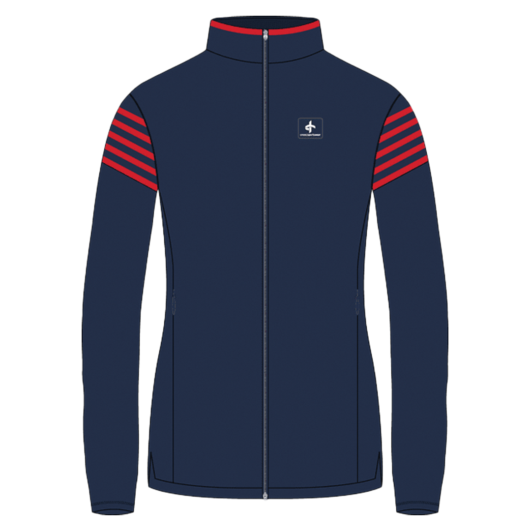 CR-2975021 Cross Womens Sporty Full Zip Jacket Side1