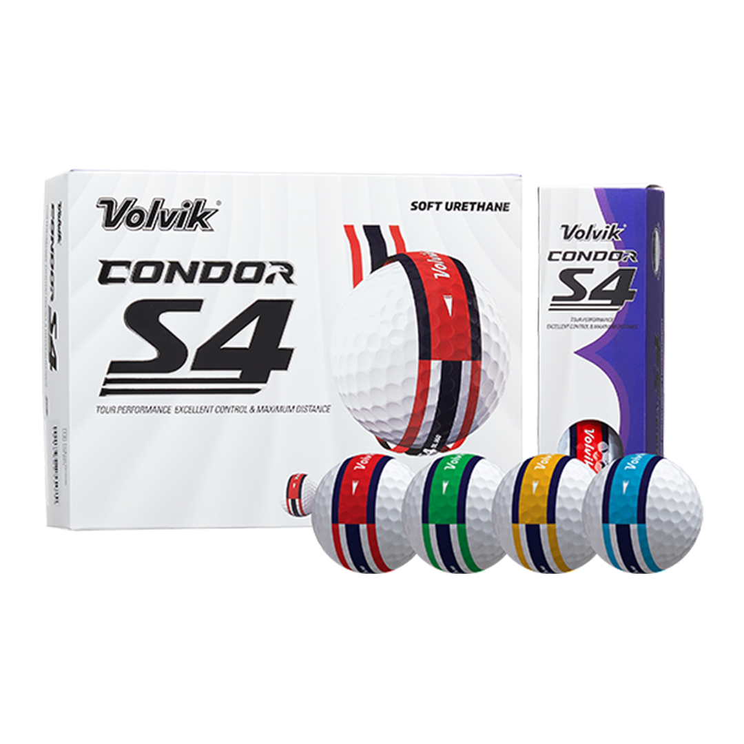 Volvik Condor S4 Golf Ball - 1 Dozen