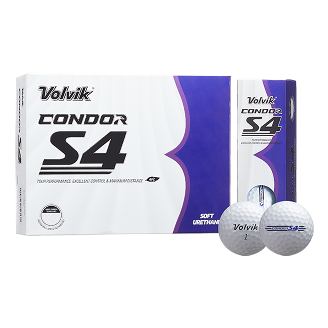 Volvik Condor S4 Golf Ball - 1 Dozen