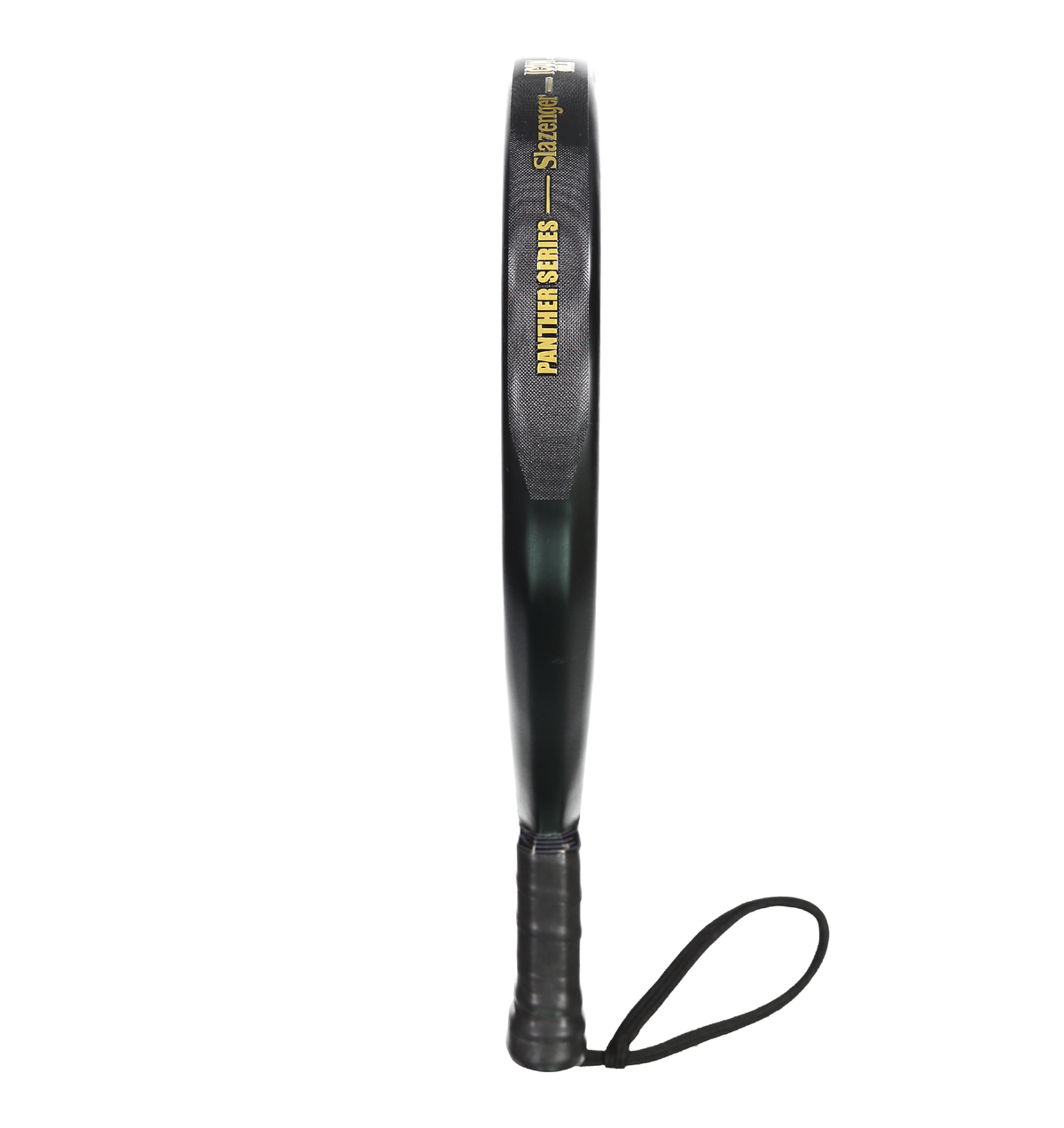Slazenger Padel Panther Padel Racket Icon Gold Hybrid 12K (Black)