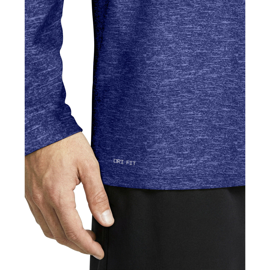Nike Swim Men's Hooded Long Sleeve Hydroguard Top - Midnight Navy