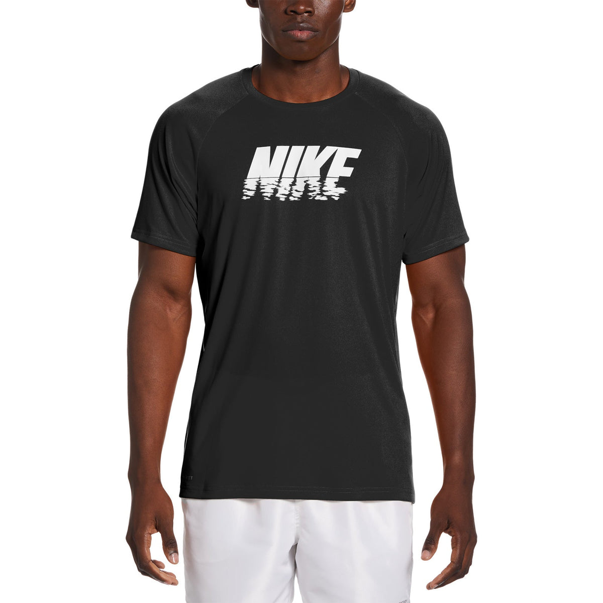 Nike Swim Men&#39;s Sunset Logo Short Sleeve Hydroguard Top